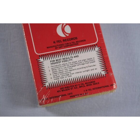 SEALED Vintage 8-track tape Dragnet Golden Radio Favorites 1949, K-Tel Records - Picture 4 of 5